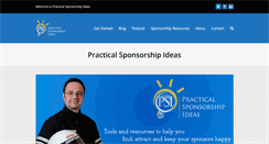 Desktop Screenshot of practicalsponsorshipideas.com