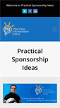 Mobile Screenshot of practicalsponsorshipideas.com