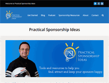 Tablet Screenshot of practicalsponsorshipideas.com